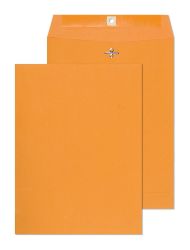 9x12 Heavy-Duty Brown Kraft Catalog Envelopes with Secure Metal Clasp Closure