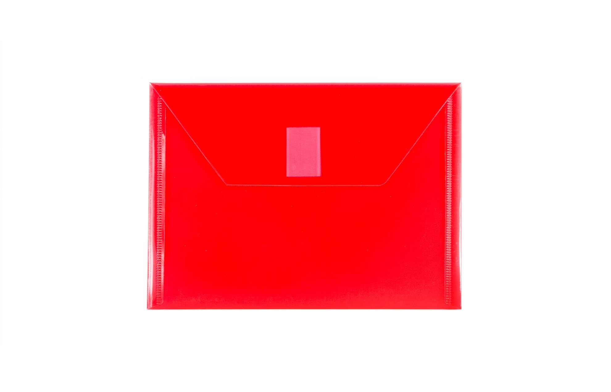 Plastic Envelope 7 1/2 x 5 1/2 with Hook Loop Closure
