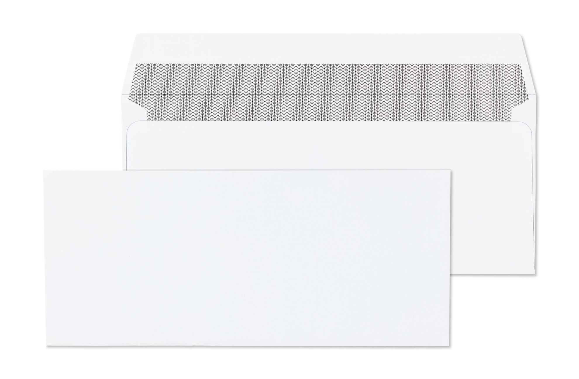 #10 White Tinted Peel & Seal Envelopes