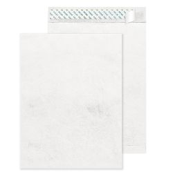 9x12 - 14lb Tyvek Open End Self Seal Blank Envelope Font and back