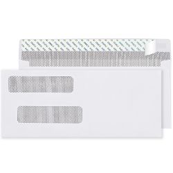 double window envelopes for invoices & statements back and front business envelopes