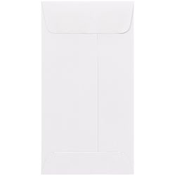 7 coin envelopes white with logo option business envelopes